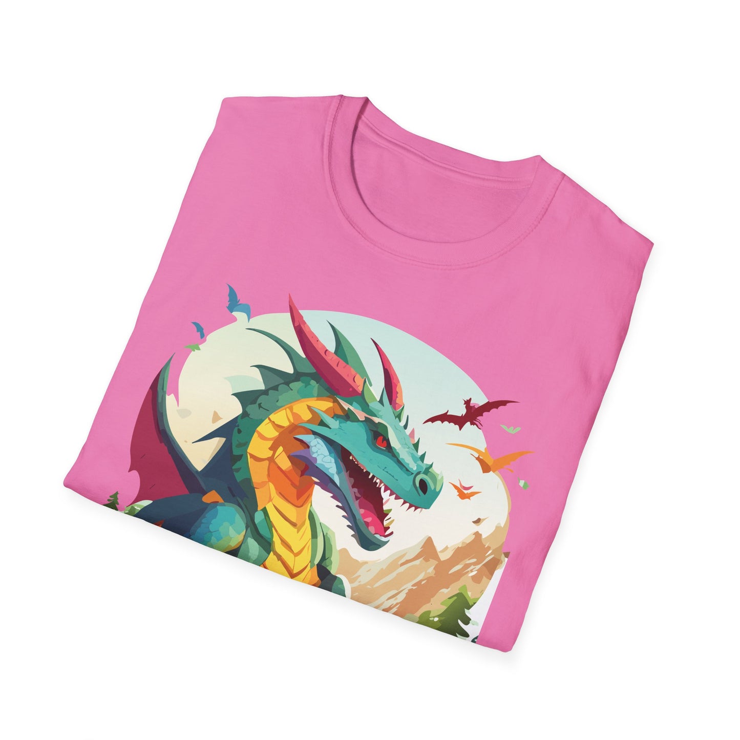 Dragon T Shirt, Dragon Shirt, Shirt with Animals, Animal Shirt