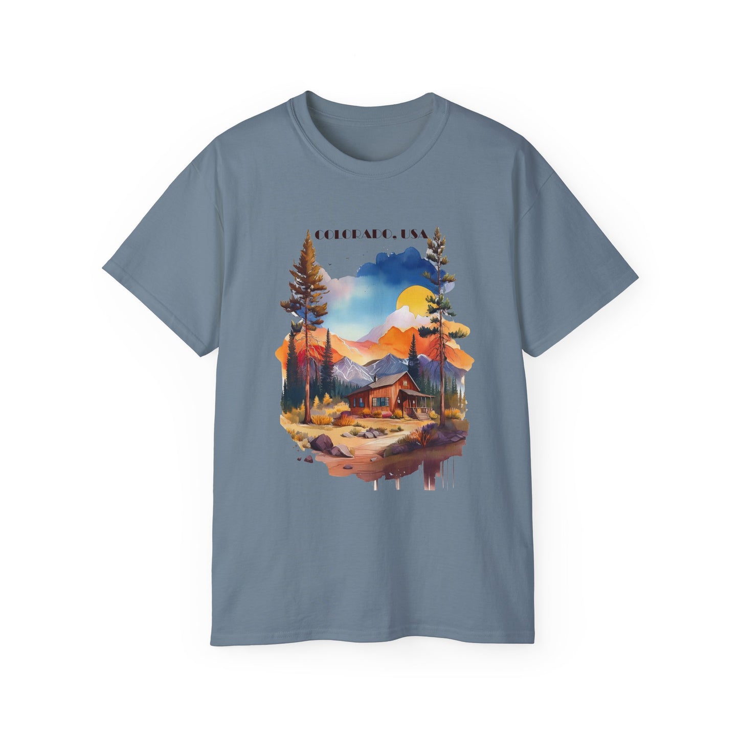 Colorado Graphic Unisex Cotton T‑Shirt 2
