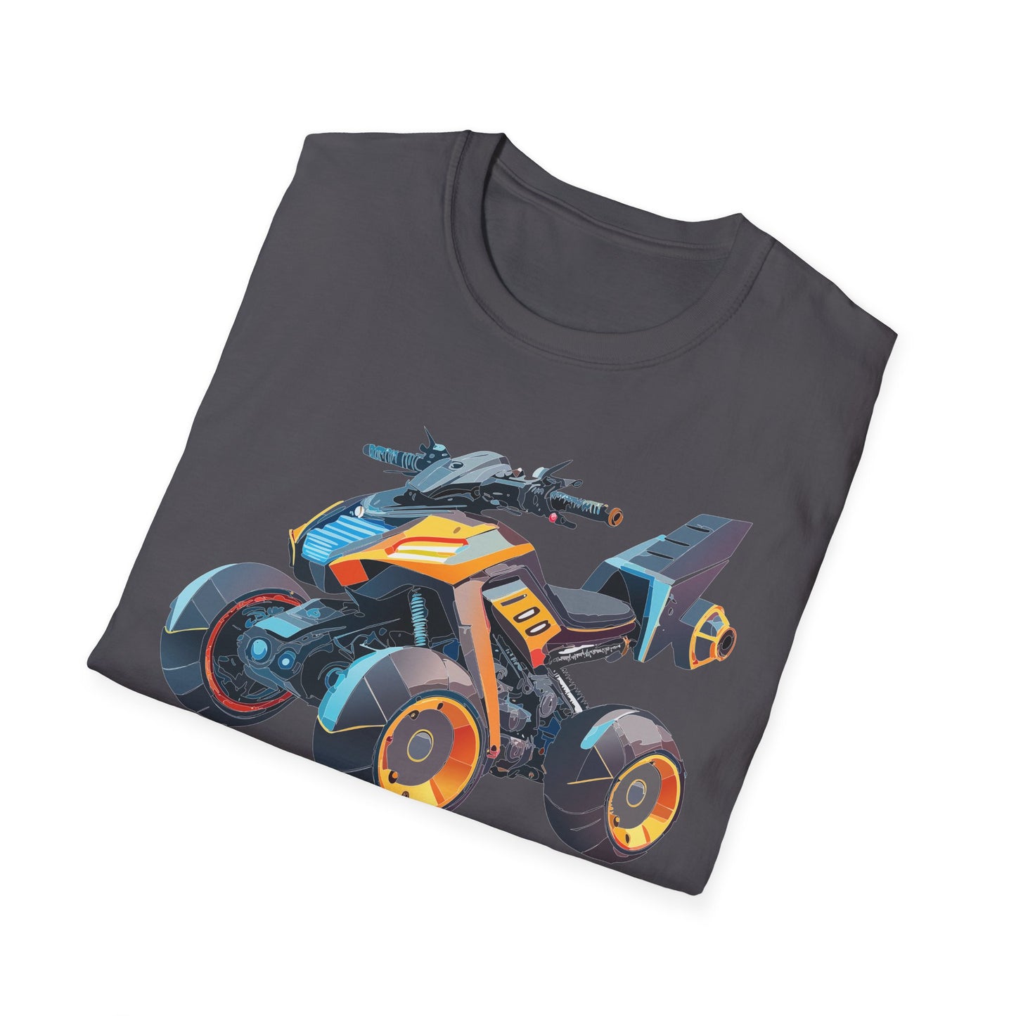 Unisex Bike T Shirt Moto Shirt With Motorcycle Design MTB Tee For Riders One Hundred Percent Cotton