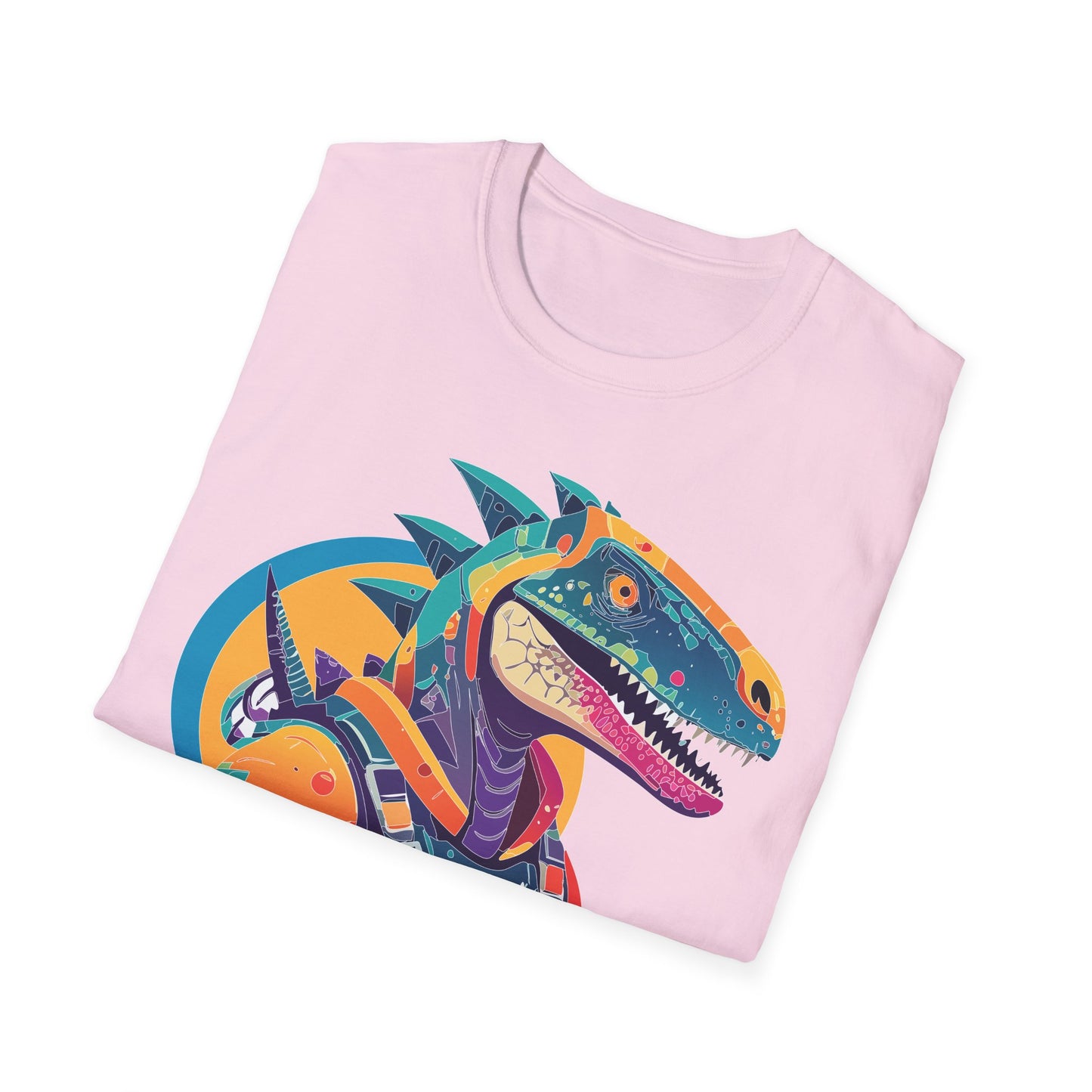 Unisex Alien Cosmos Shirt With Art Design Gildan Softstyle 64000 Short Sleeve Tee