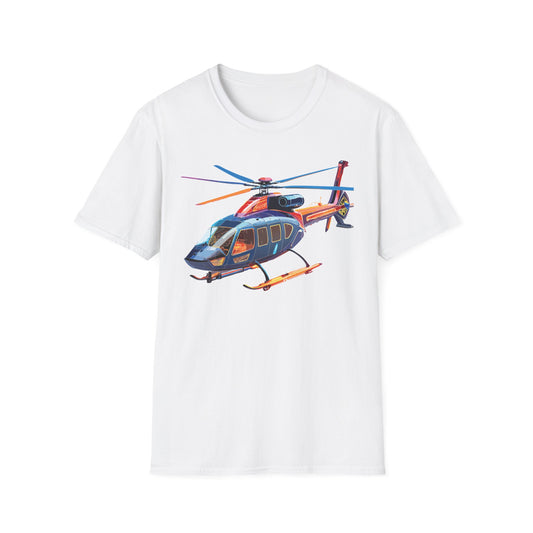 Chopper Shirt, Helicopter Shirt, Shirt with Helicopter, T Shirt with Chopper