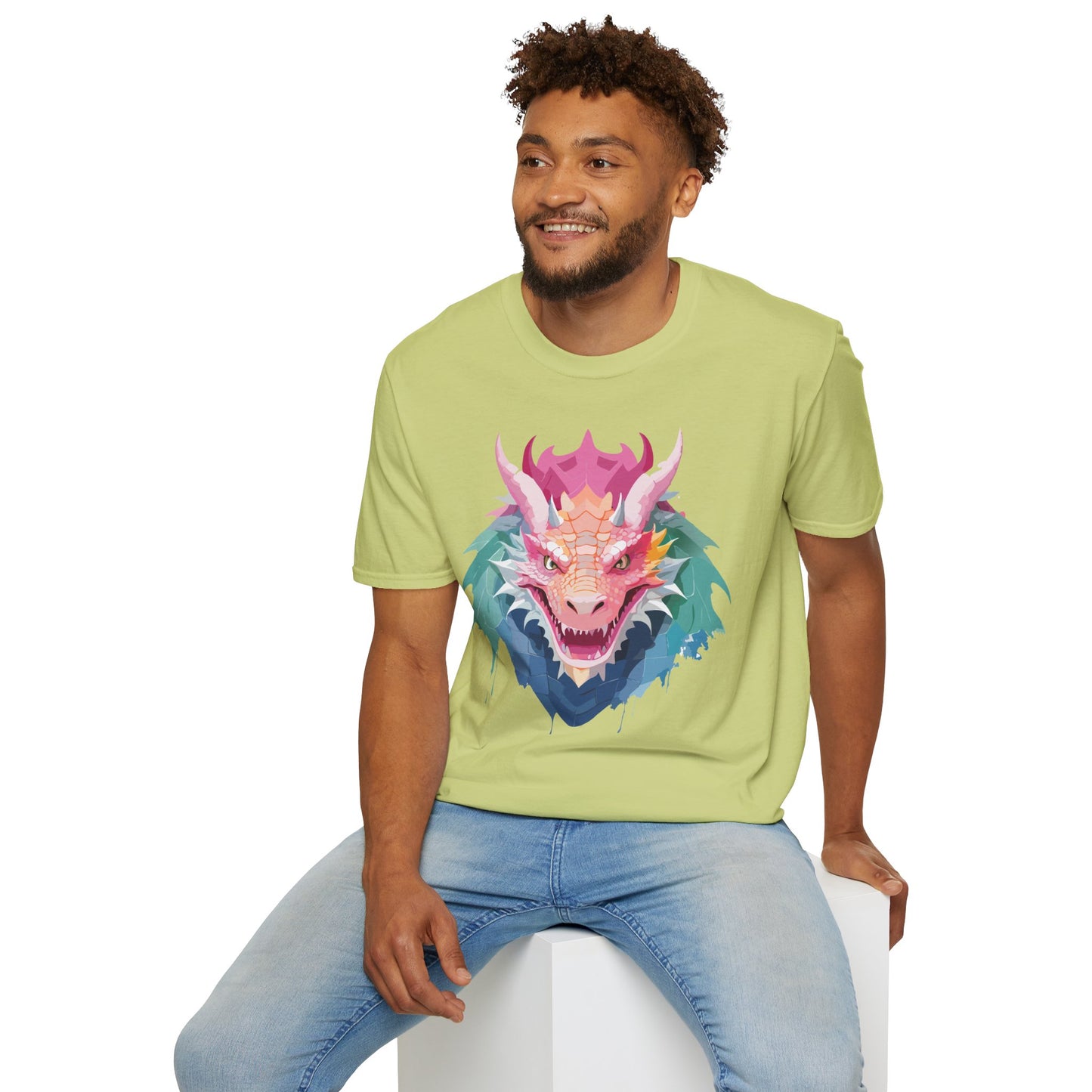 Dragon T Shirt, Dragon Shirt, Shirt with Animals, Animal Shirt