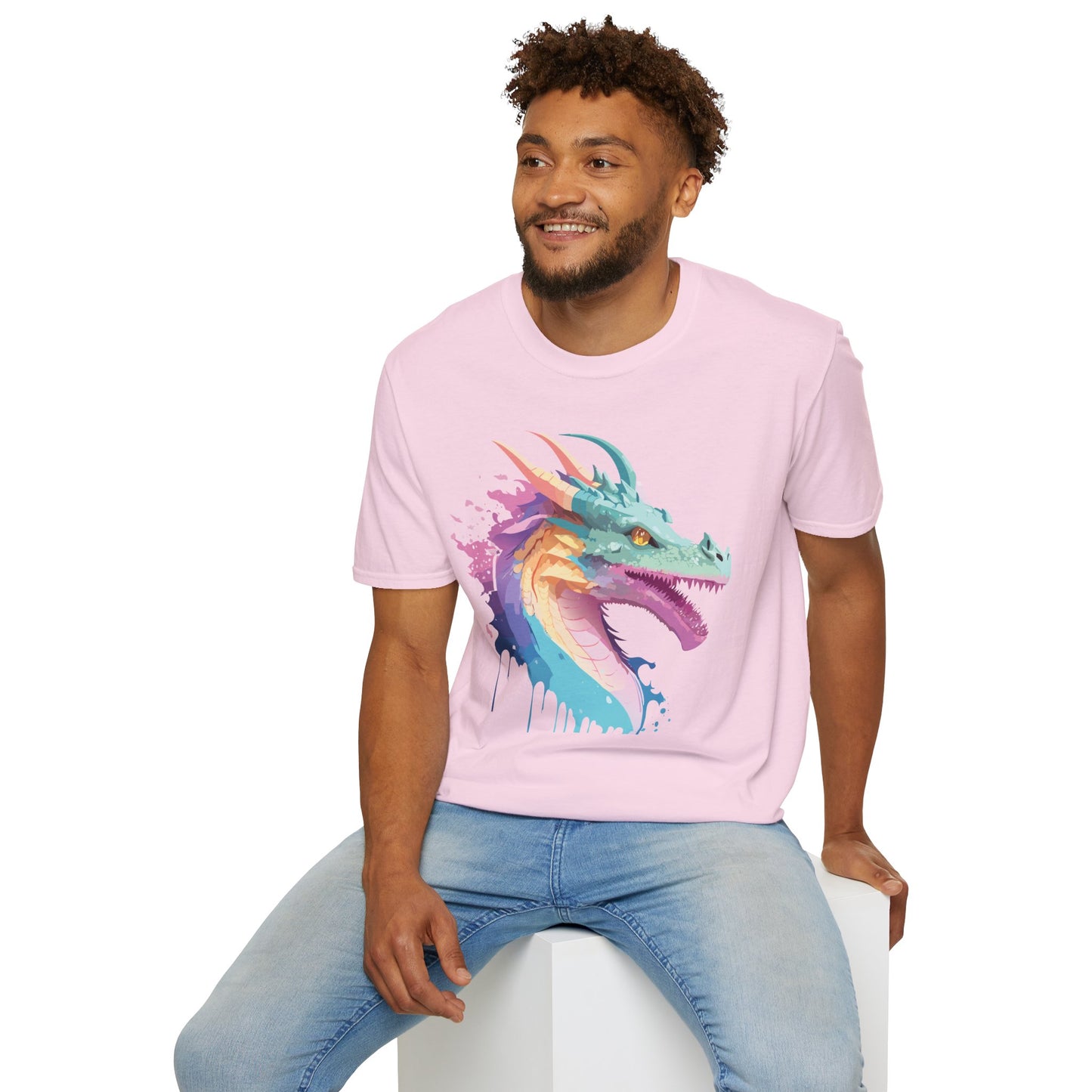 Dragon T Shirt, Dragon Shirt, Shirt with Animals, Animal Shirt