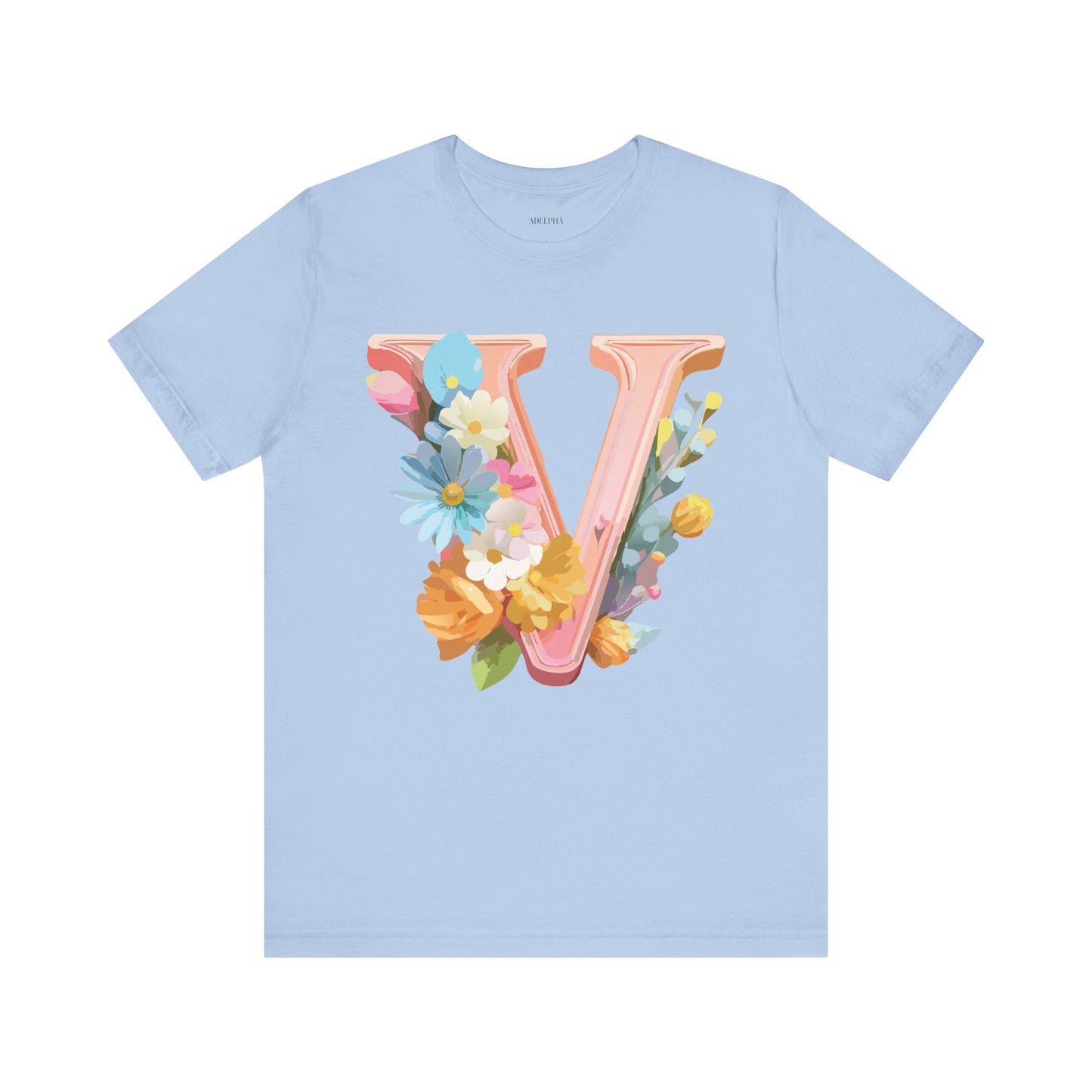 Letter Shirt, Letter V Shirt