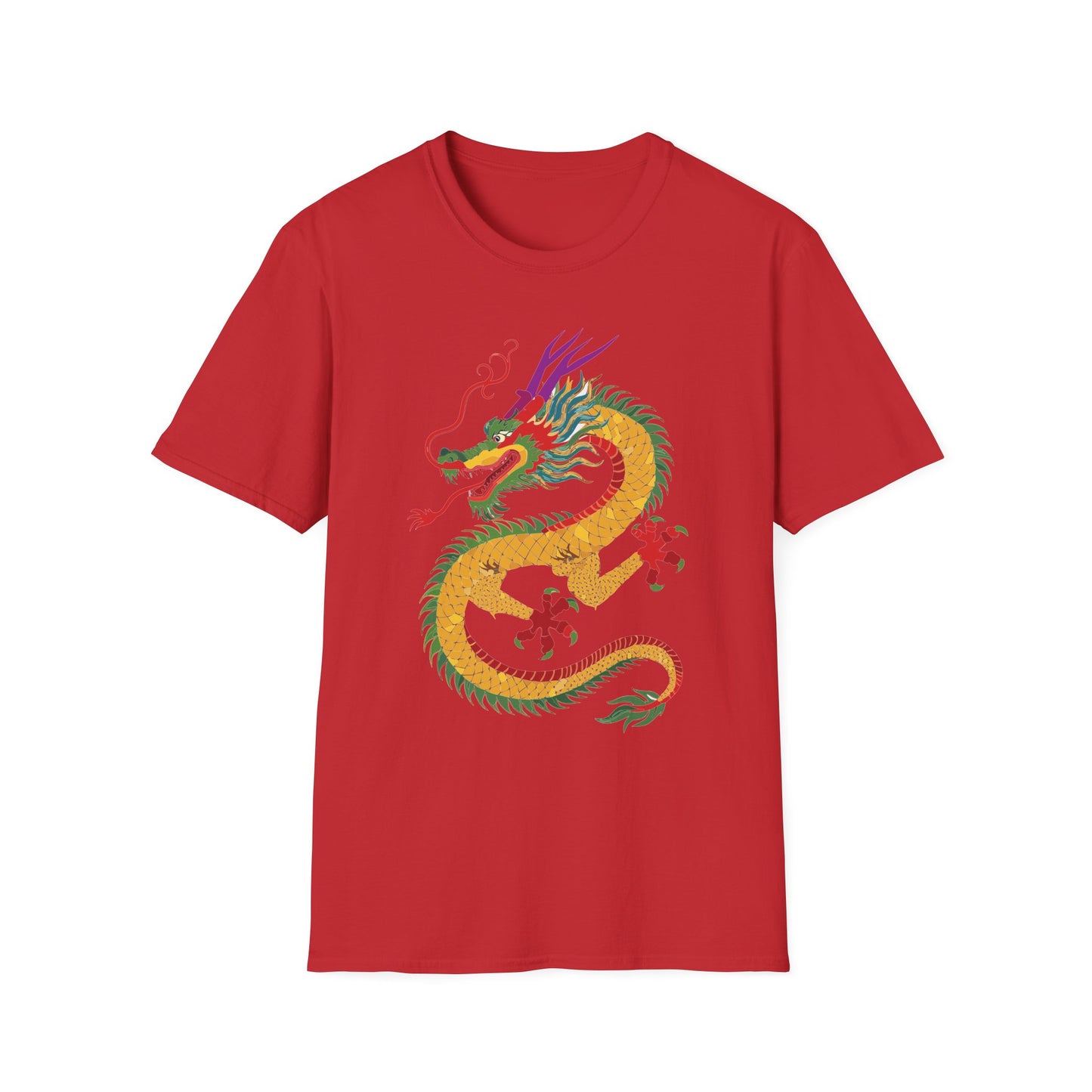 Dragon T Shirt, Dragon Shirt, Shirt with Animals, Animal Shirt