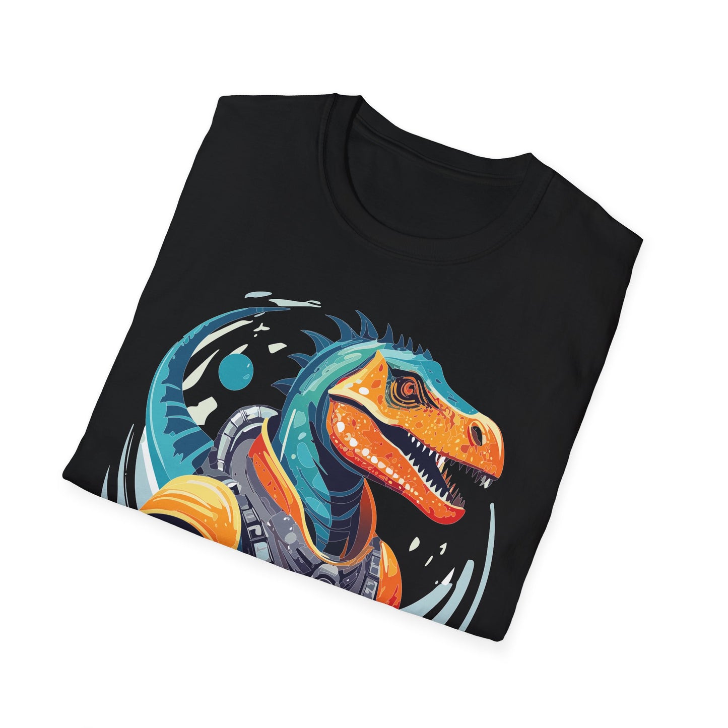 Gildan Alien Cosmos T Shirt Unisex Softstyle 64000 Cotton Tee With Alien Art Design Graphic Print