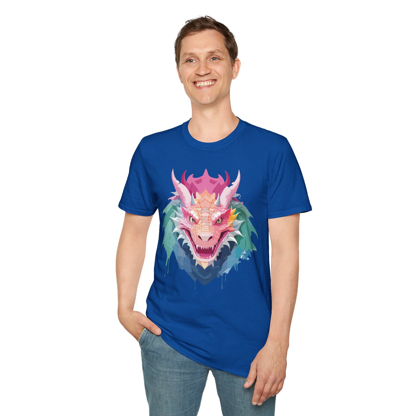 Dragon T Shirt, Dragon Shirt, Shirt with Animals, Animal Shirt