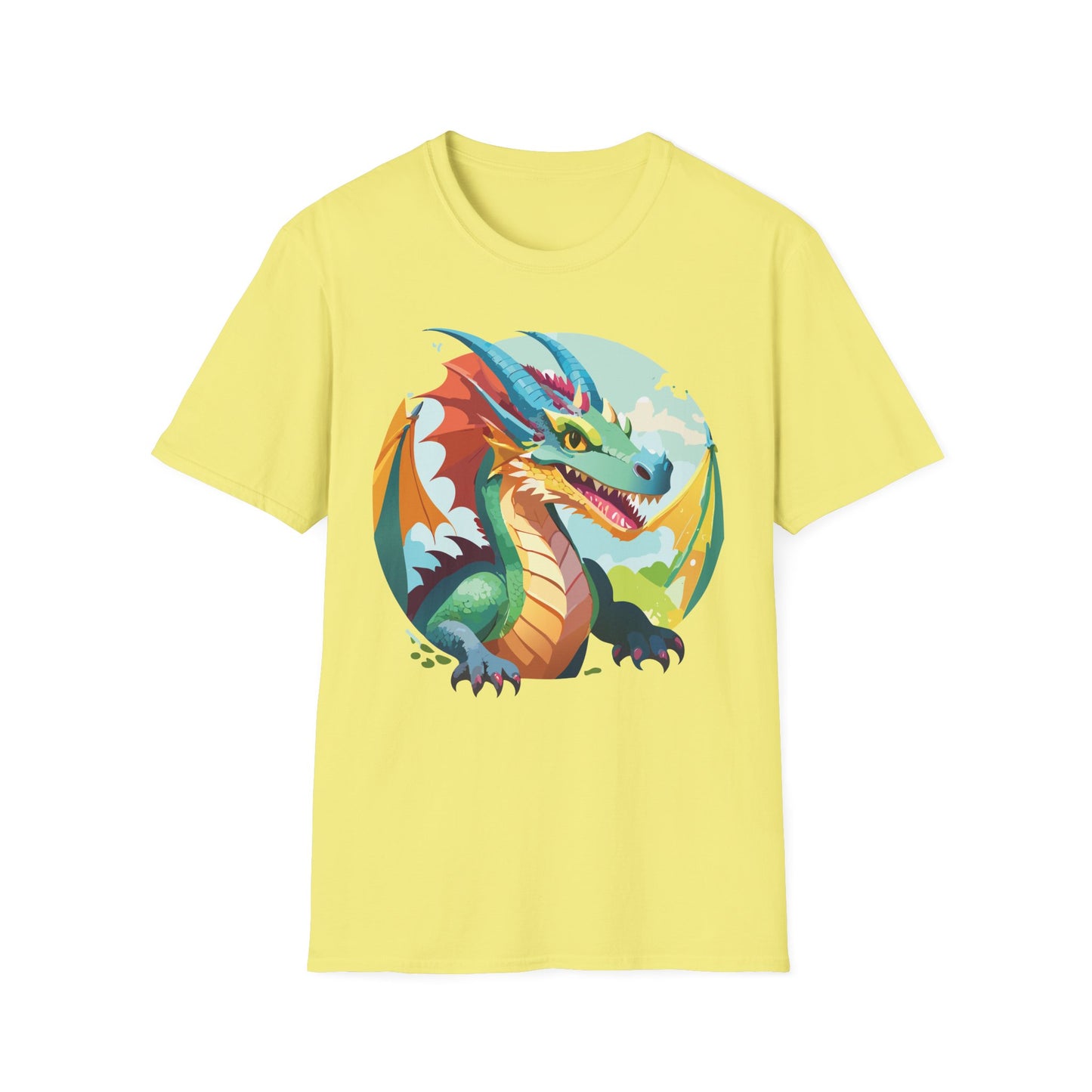 Dragon T Shirt, Dragon Shirt, Shirt with Animals, Animal Shirt