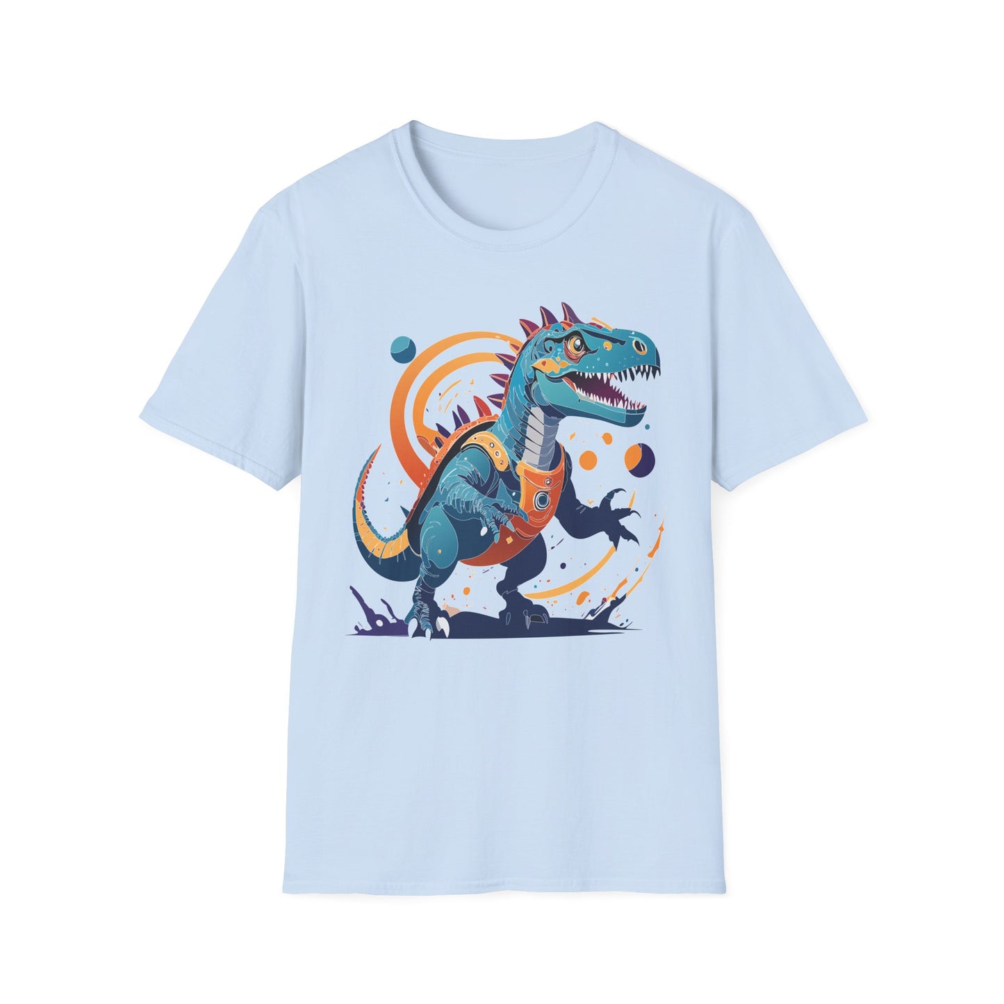 Unisex Alien T Shirt Cosmos Tee With Alien Design Gildan Softstyle 64000 Ring Spun Cotton