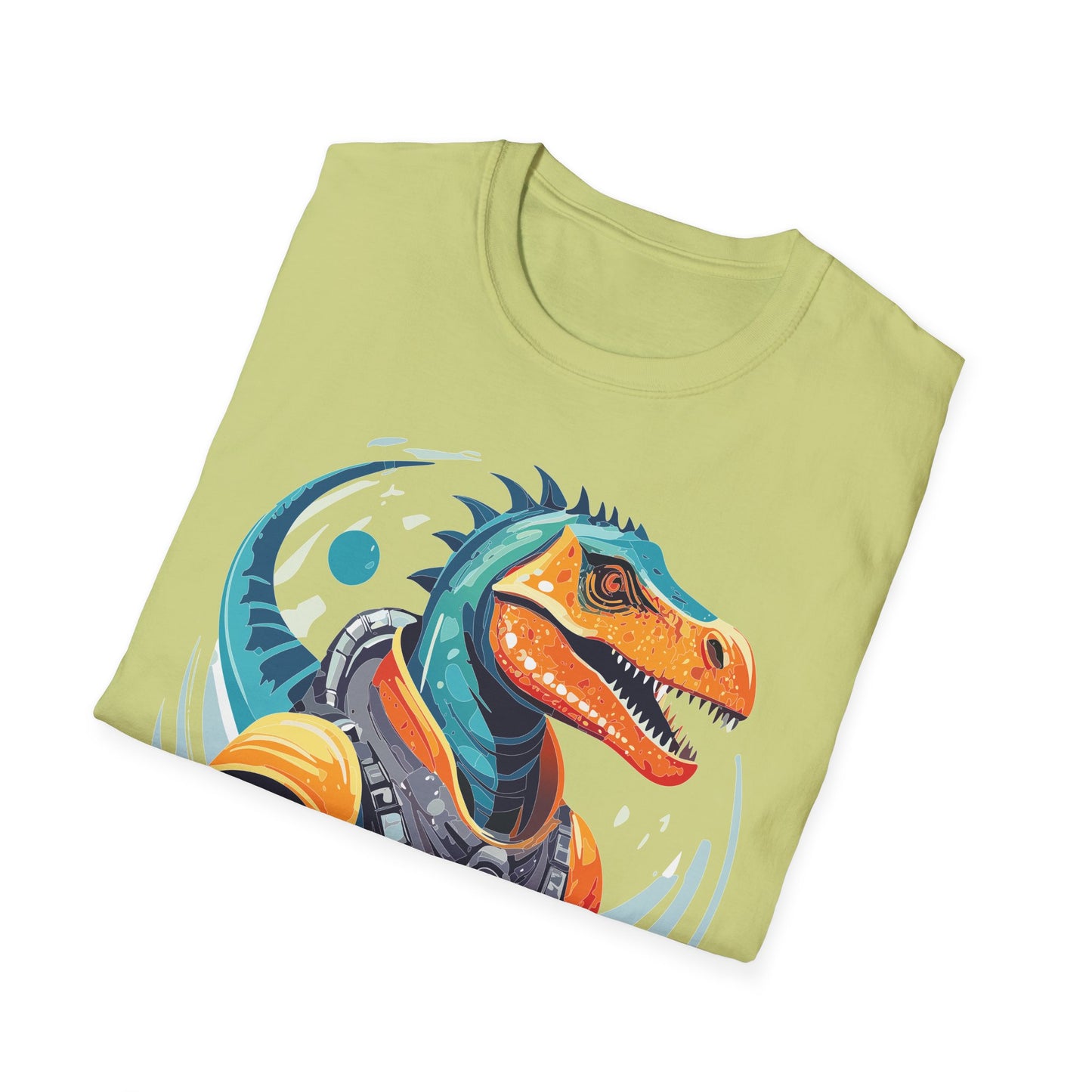 Gildan Alien Cosmos T Shirt Unisex Softstyle 64000 Cotton Tee With Alien Art Design Graphic Print