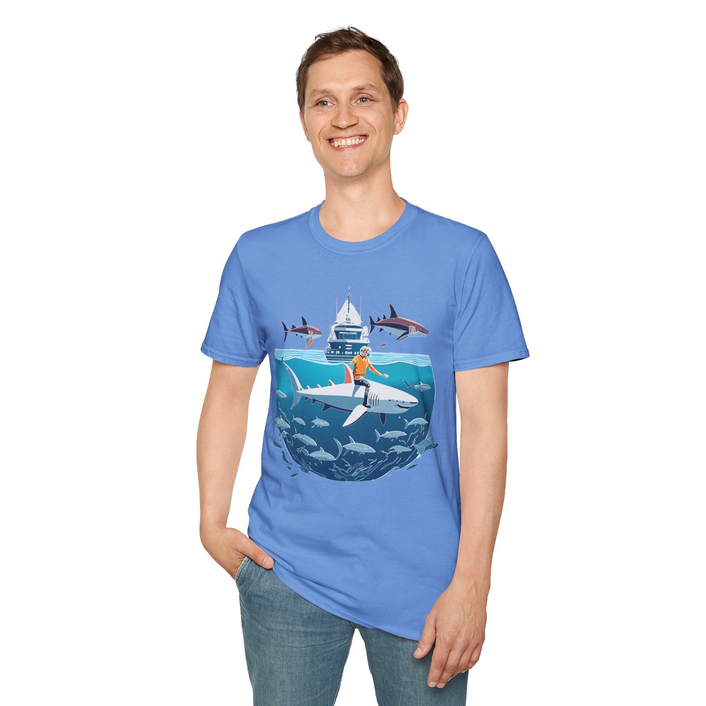 Ocean Tee Shirt, Ocean Shirt, Shirt with Ocean, U boat Tees, Shirt with U-Boat