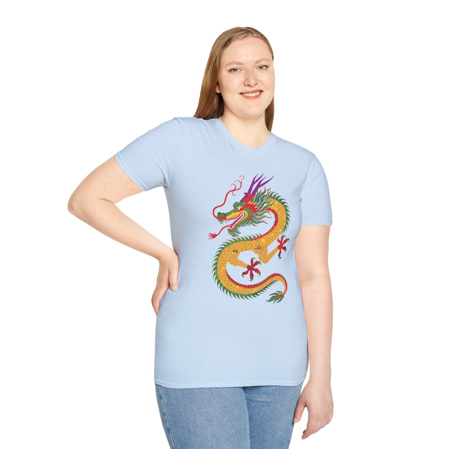 Dragon T Shirt, Dragon Shirt, Shirt with Animals, Animal Shirt