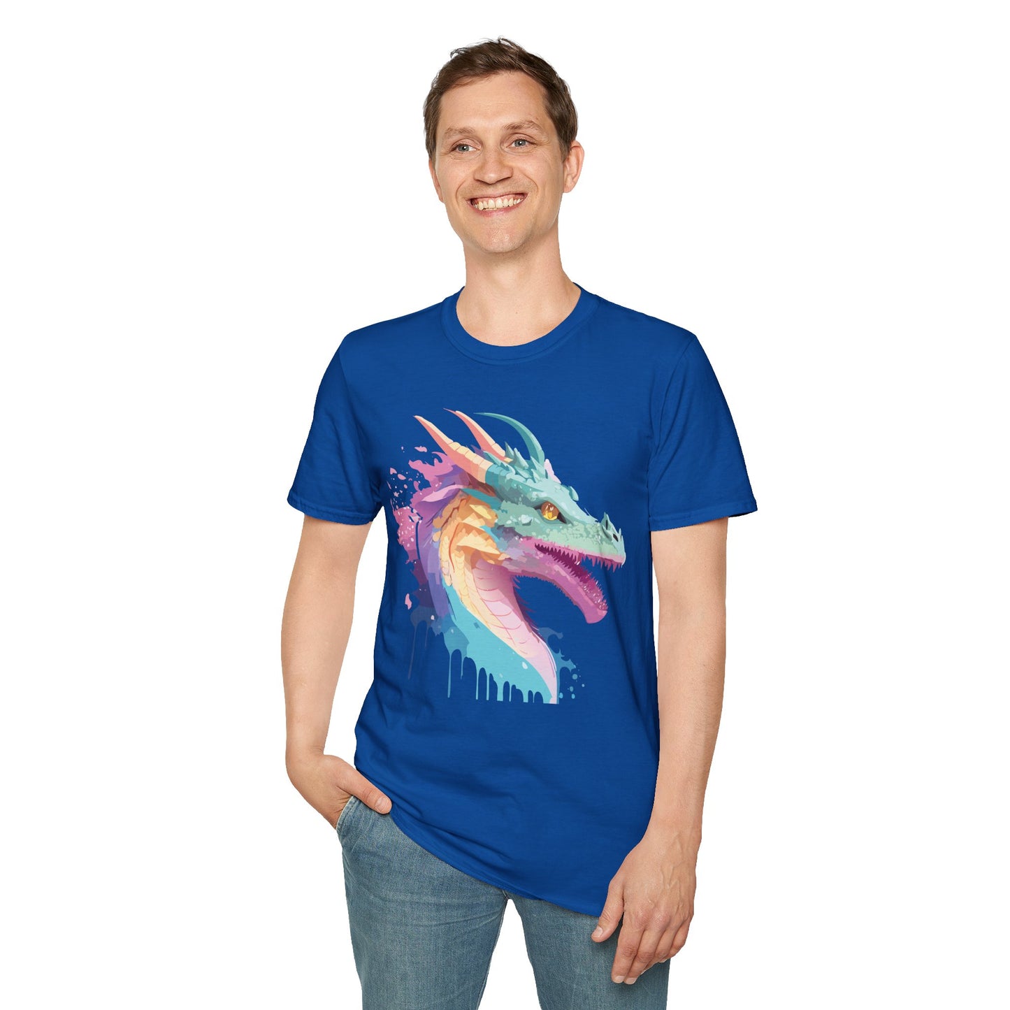 Dragon T Shirt, Dragon Shirt, Shirt with Animals, Animal Shirt