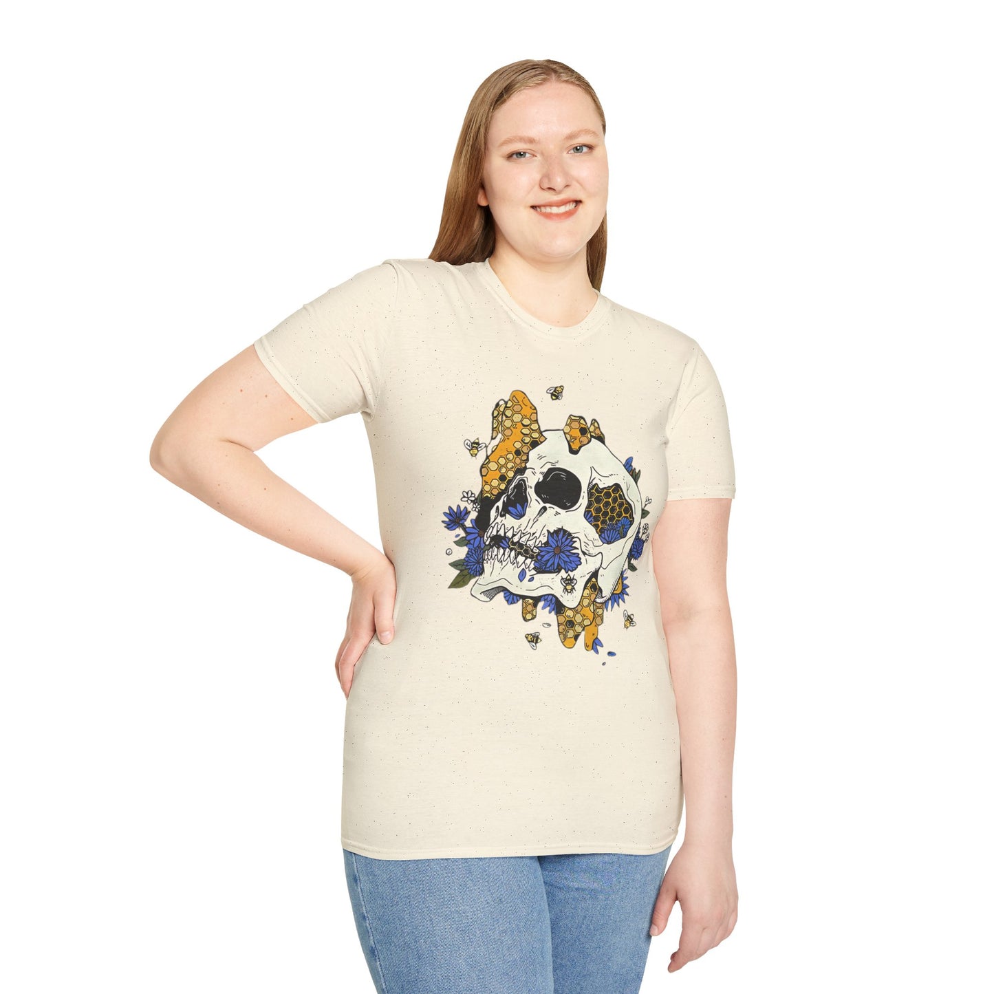 Skull Tee Shirt, Skeleton Shirt, Shirt with Skull, Shirt with Skeleton
