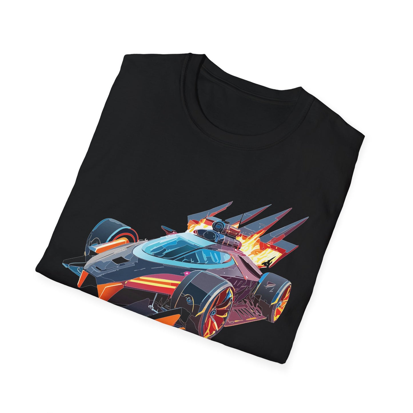 Car T Shirt Unisex Softstyle Cotton Tee With Cars Graphic Hot Wheels Design For Men Women