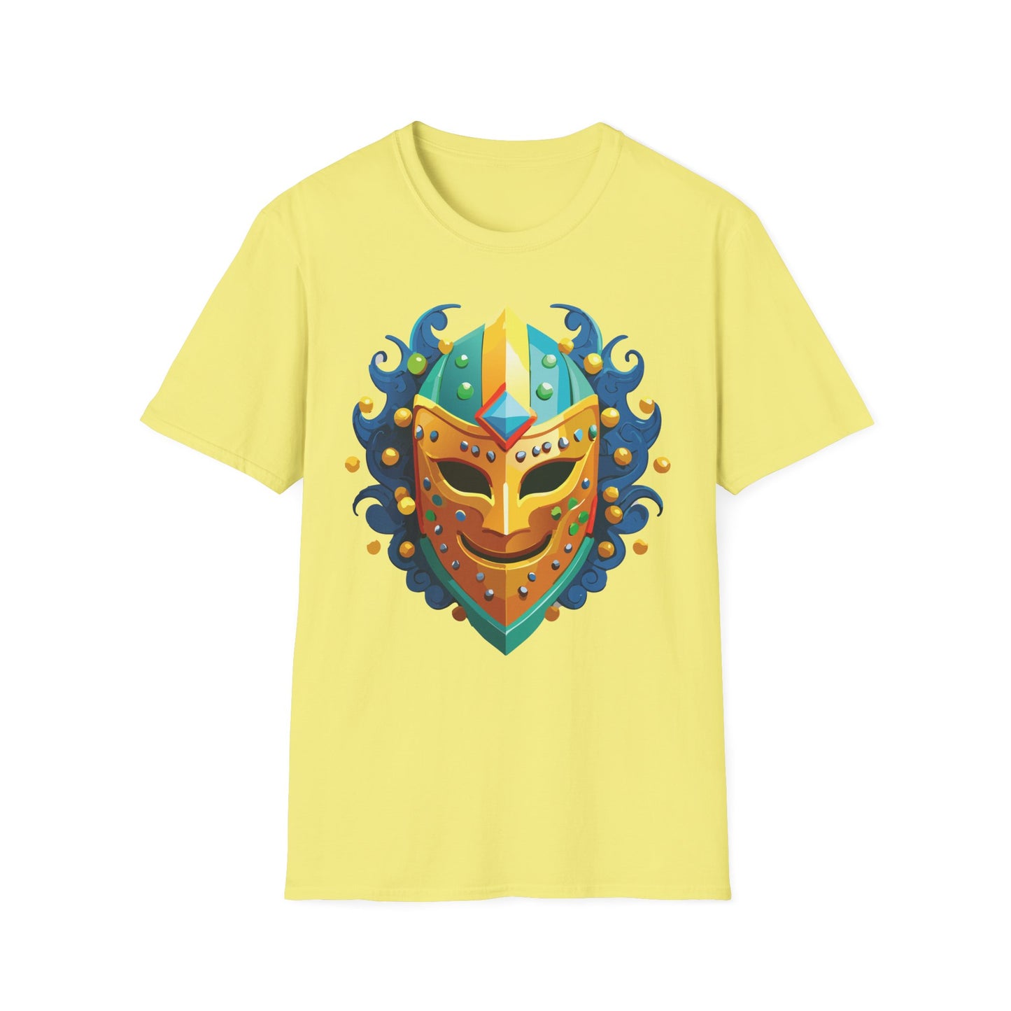 Mask Tee Shirt, Mask Shirt, Shirt with Mask, Masquerade Tees