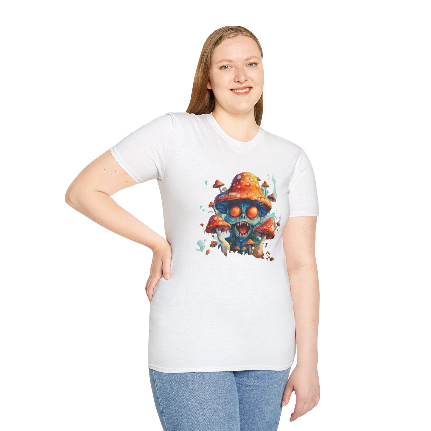 Mashroom Tee Shirt, Mashroom Shirt, Shirt with Funny Mashroom, Shirt with Fungus