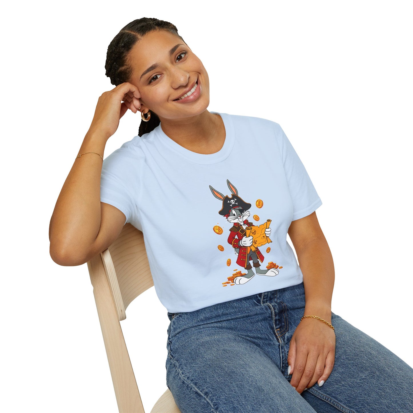 Bugs Bunny Shirt, Bugs Bunny T Shirt, Shirt with Bugs Bunny, T Shirt with Cartoon, Cartoon on T Shirt, Animation Shirt