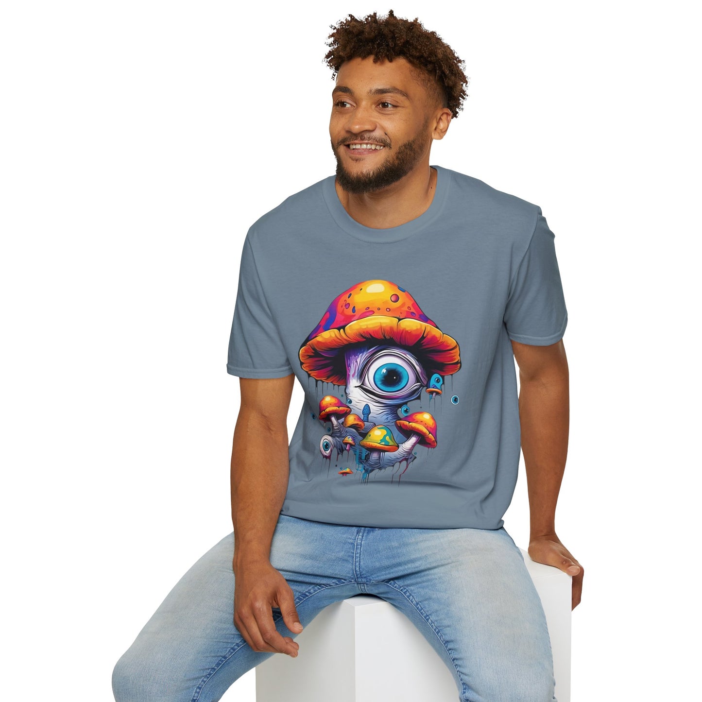Mashroom Tee Shirt, Mashroom Shirt, Shirt with Funny Mashroom, Shirt with Fungus