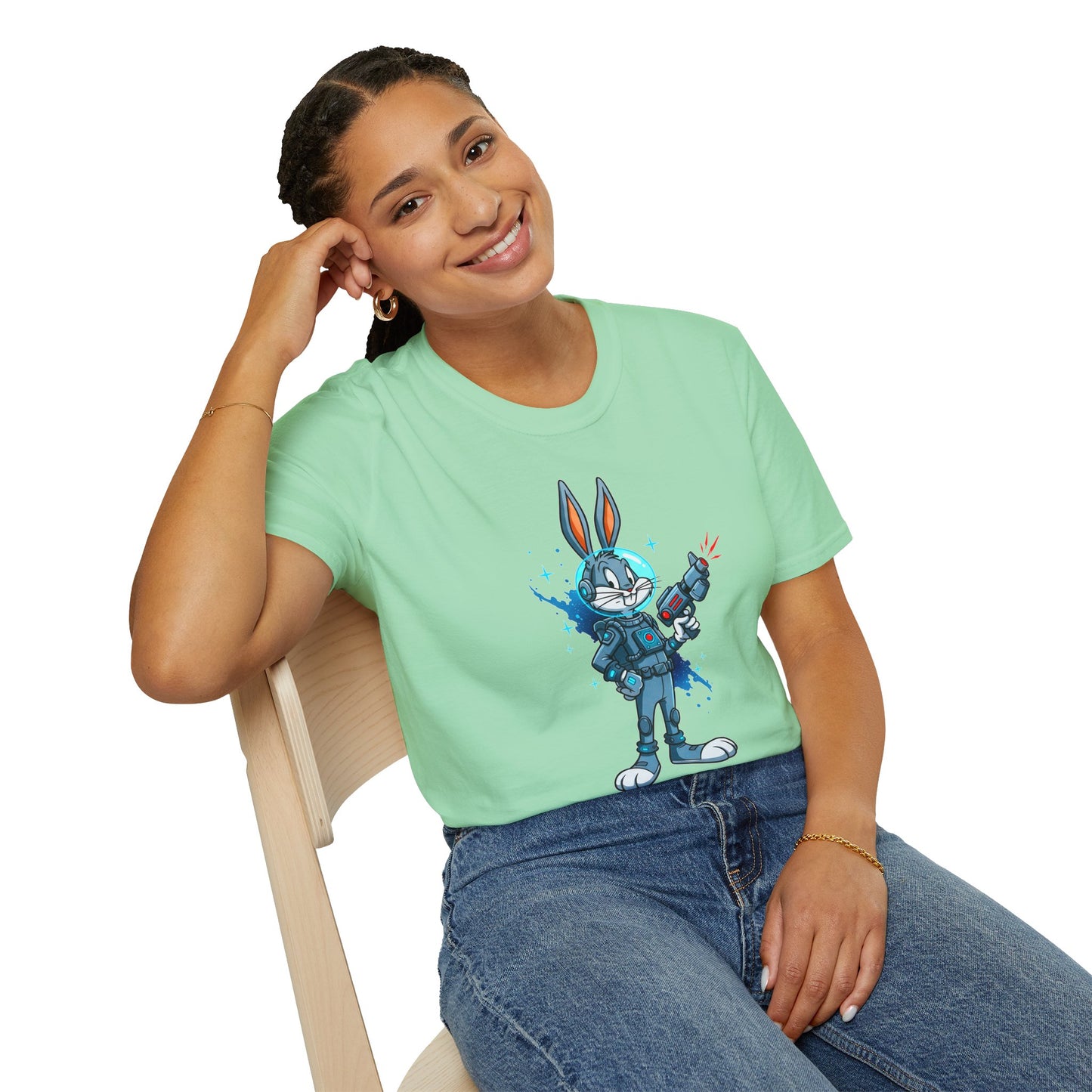 Bugs Bunny Shirt, Bugs Bunny T Shirt, Shirt with Bugs Bunny, T Shirt with Cartoon, Cartoon on T Shirt, Animation Shirt