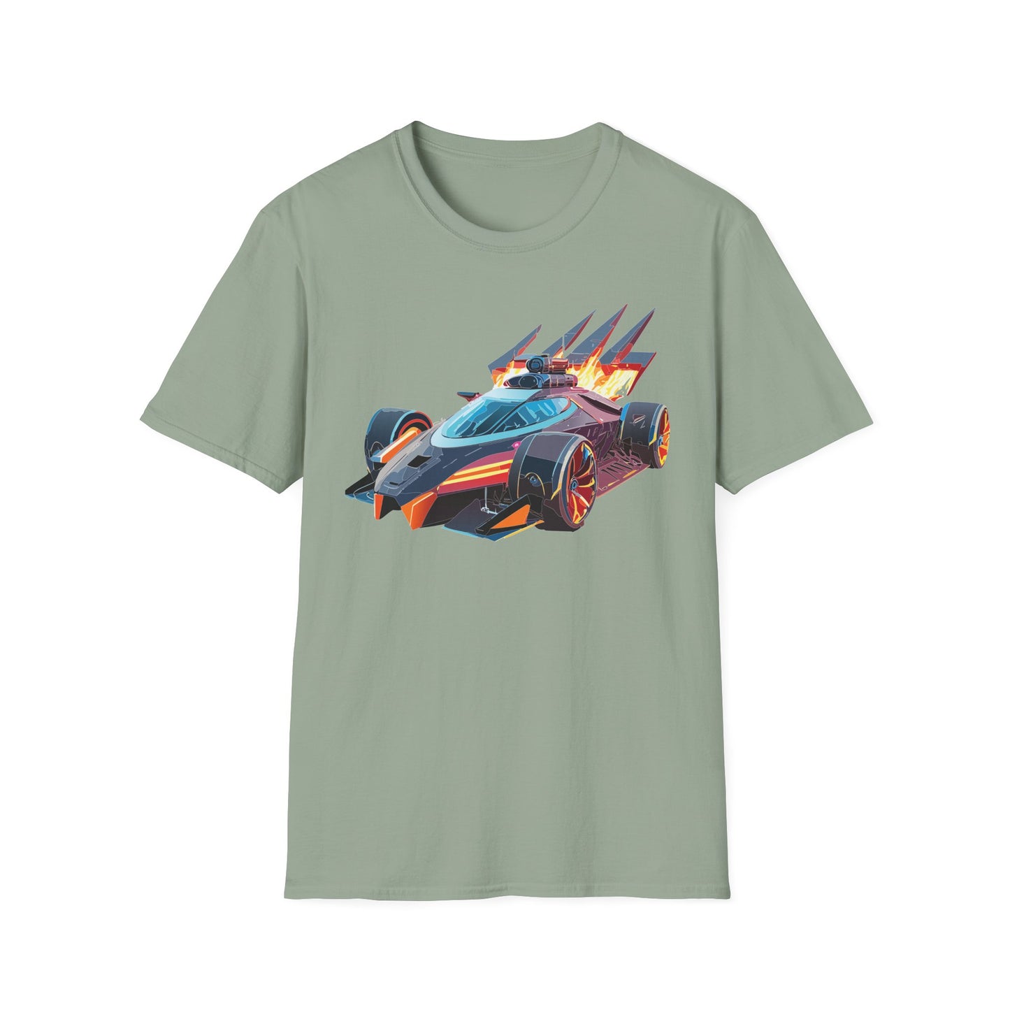 Car T Shirt Unisex Softstyle Cotton Tee With Cars Graphic Hot Wheels Design For Men Women