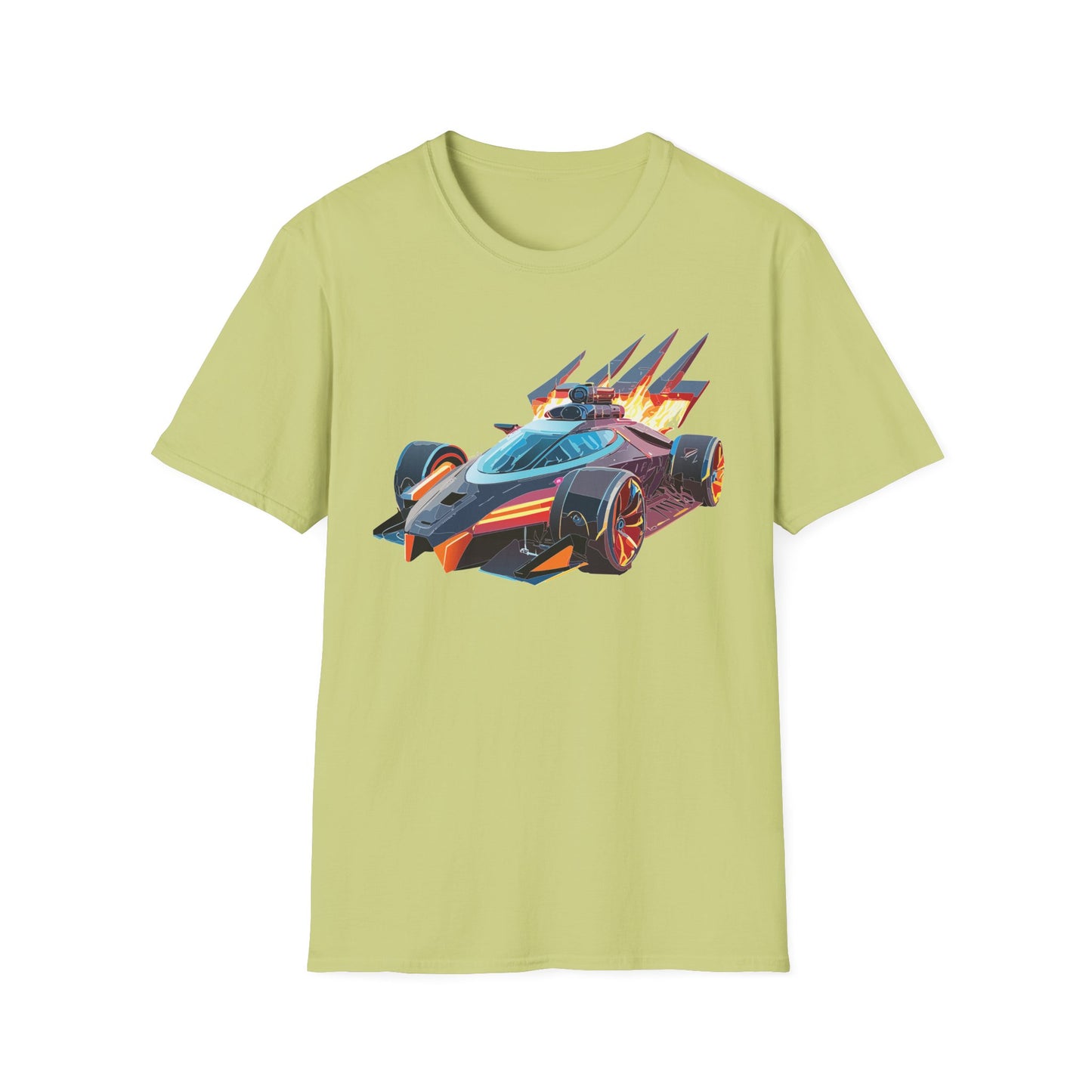 Car T Shirt Unisex Softstyle Cotton Tee With Cars Graphic Hot Wheels Design For Men Women