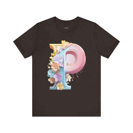 Letter Shirt, Letter P Shirt