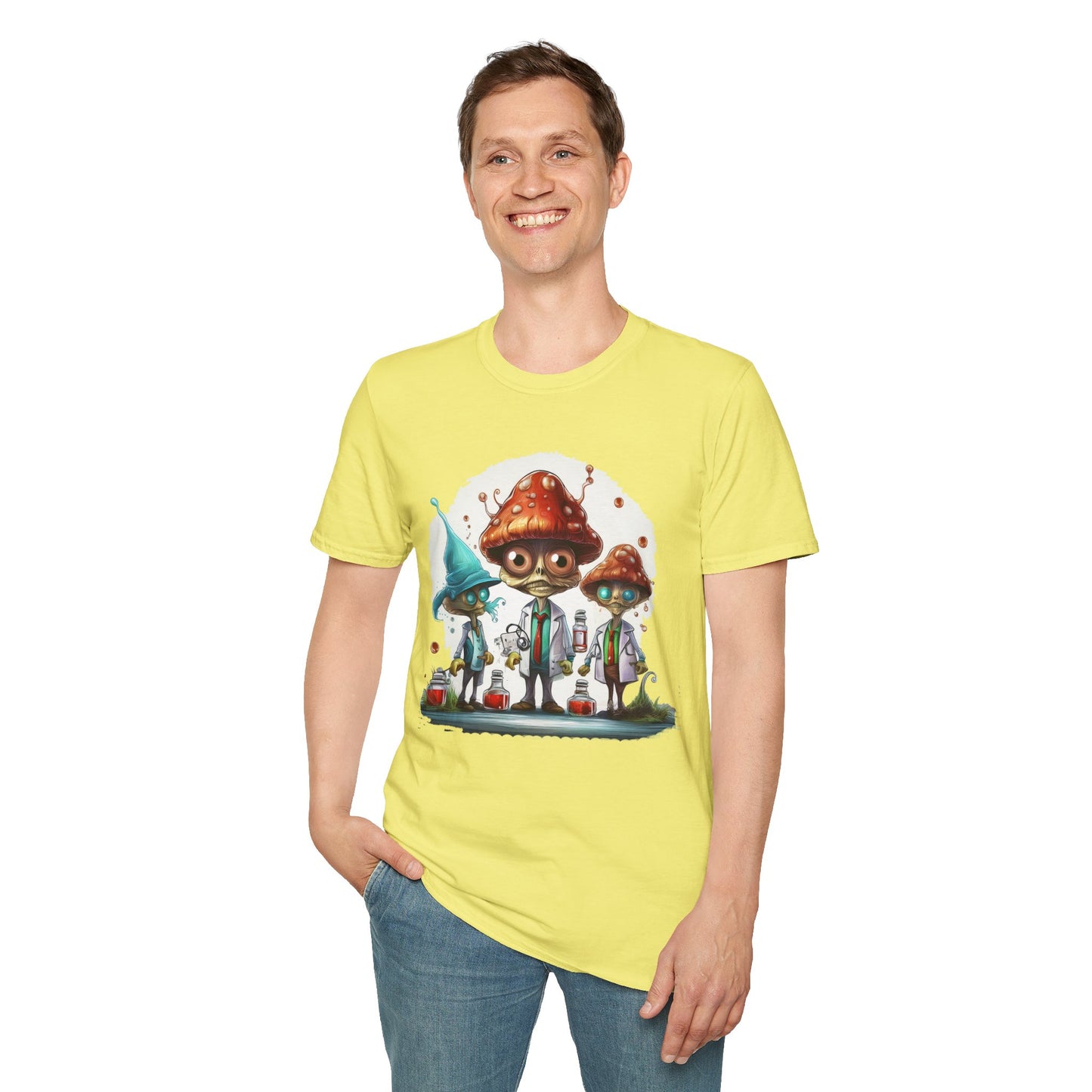 Mashroom Tee Shirt, Mashroom Shirt, Shirt with Funny Mashroom, Shirt with Fungus