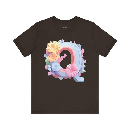 Letter Shirt, Letter Q Shirt