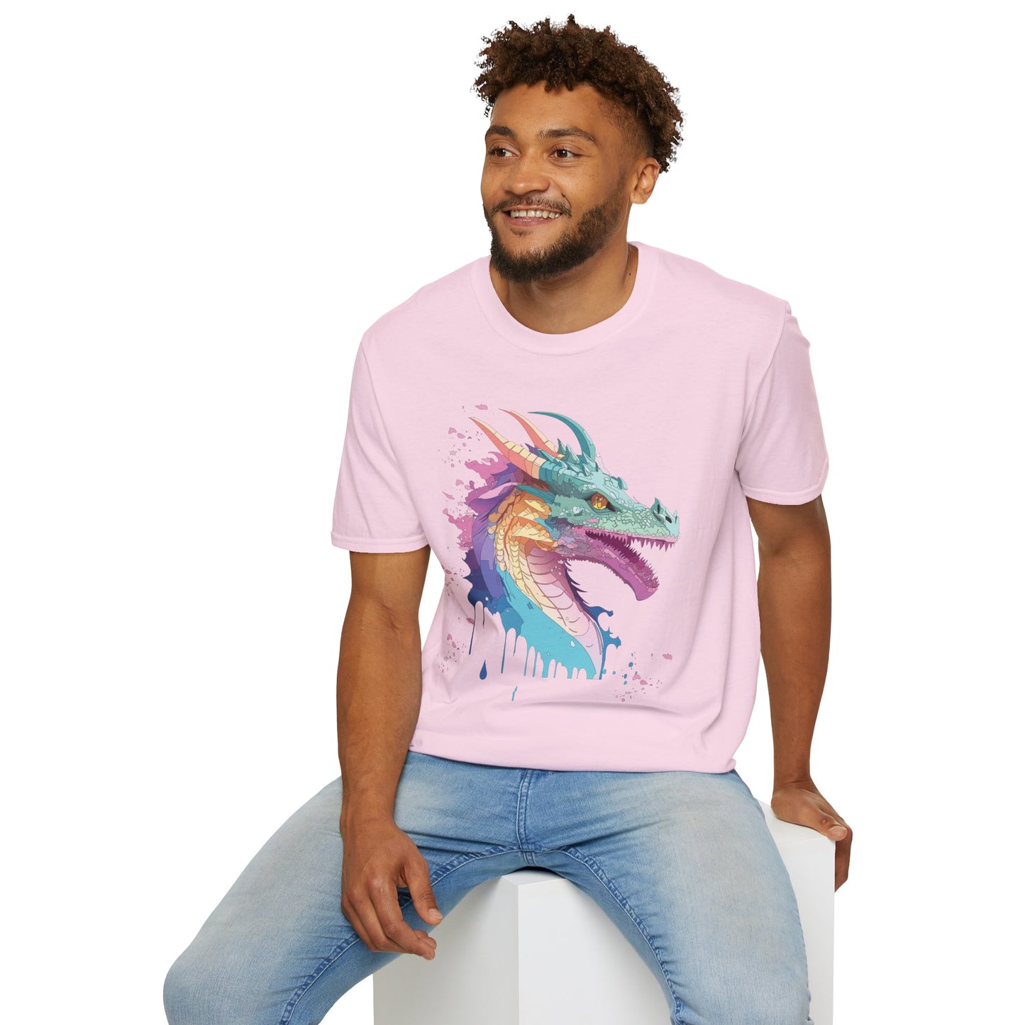Dragon T Shirt, Dragon Shirt, Shirt with Animals, Animal Shirt