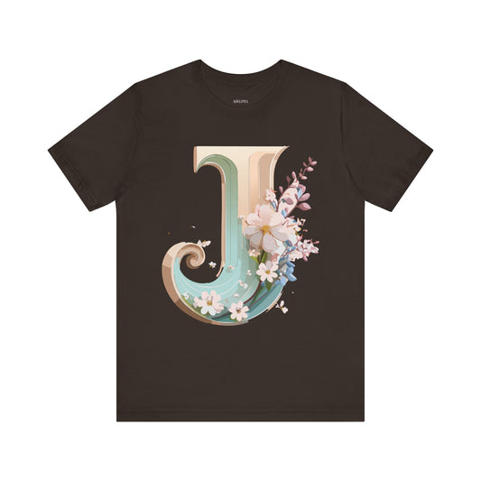 Letter Shirt, Letter J Shirt