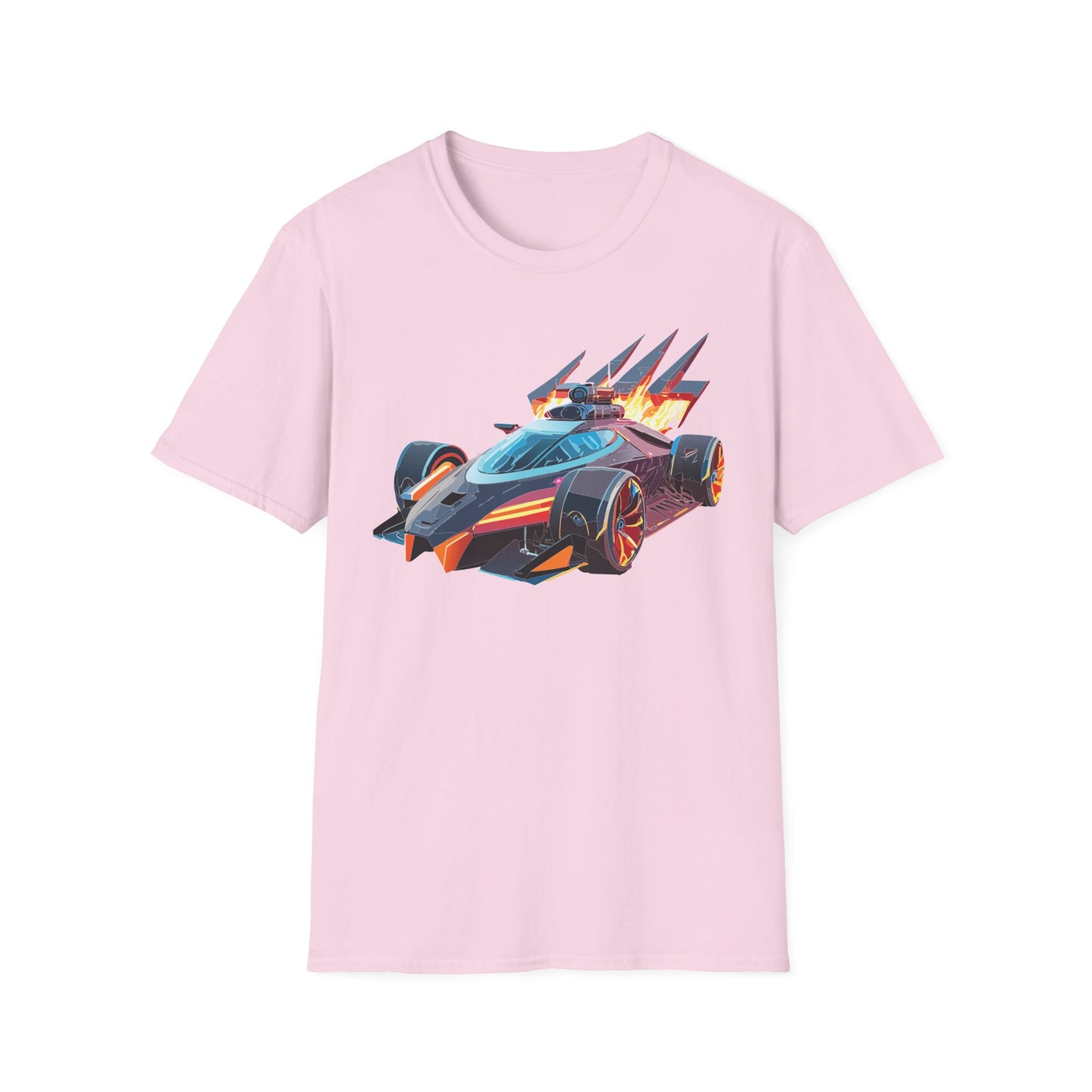 Car T Shirt Unisex Softstyle Cotton Tee With Cars Graphic Hot Wheels Design For Men Women