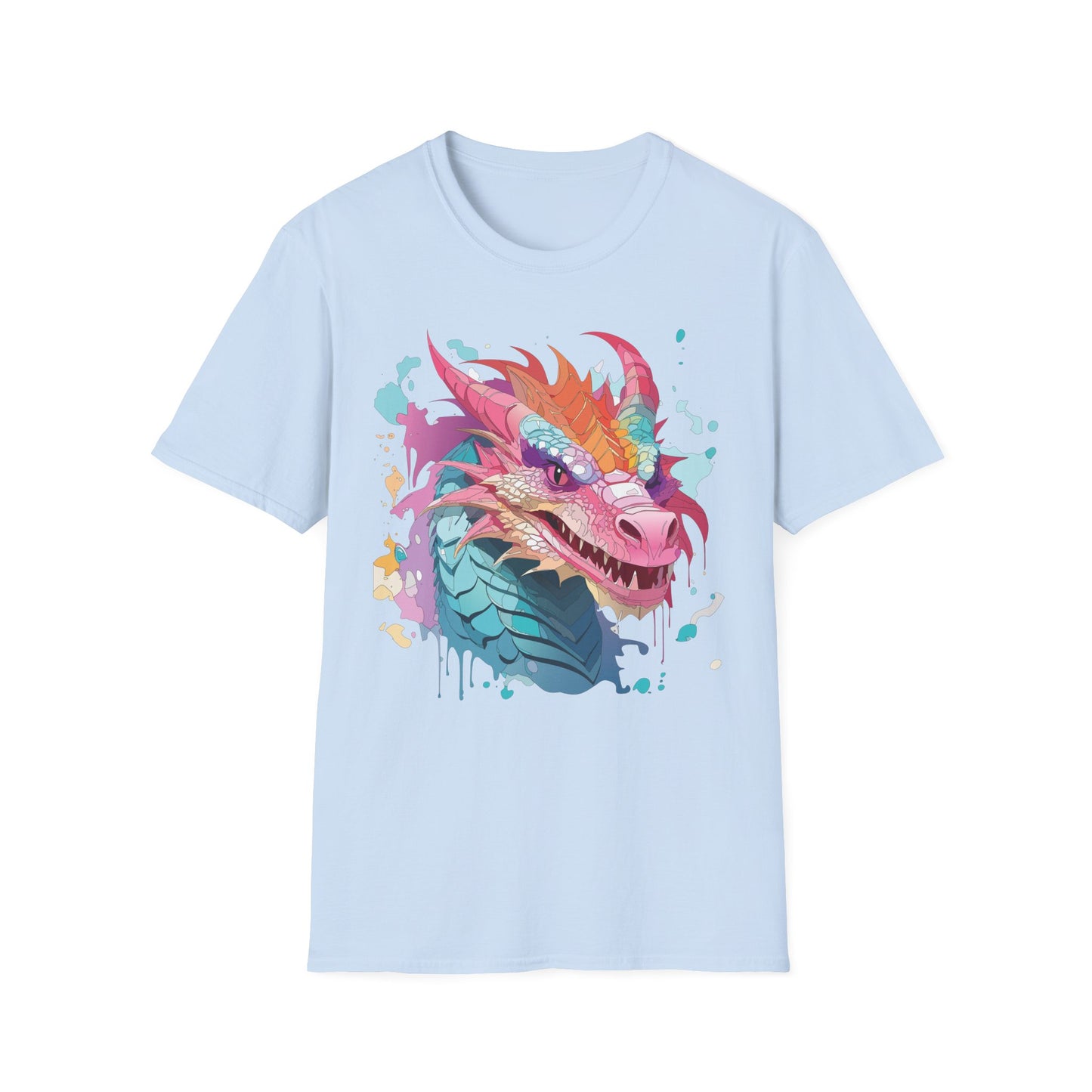 Dragon T Shirt, Dragon Shirt, Shirt with Animals, Animal Shirt
