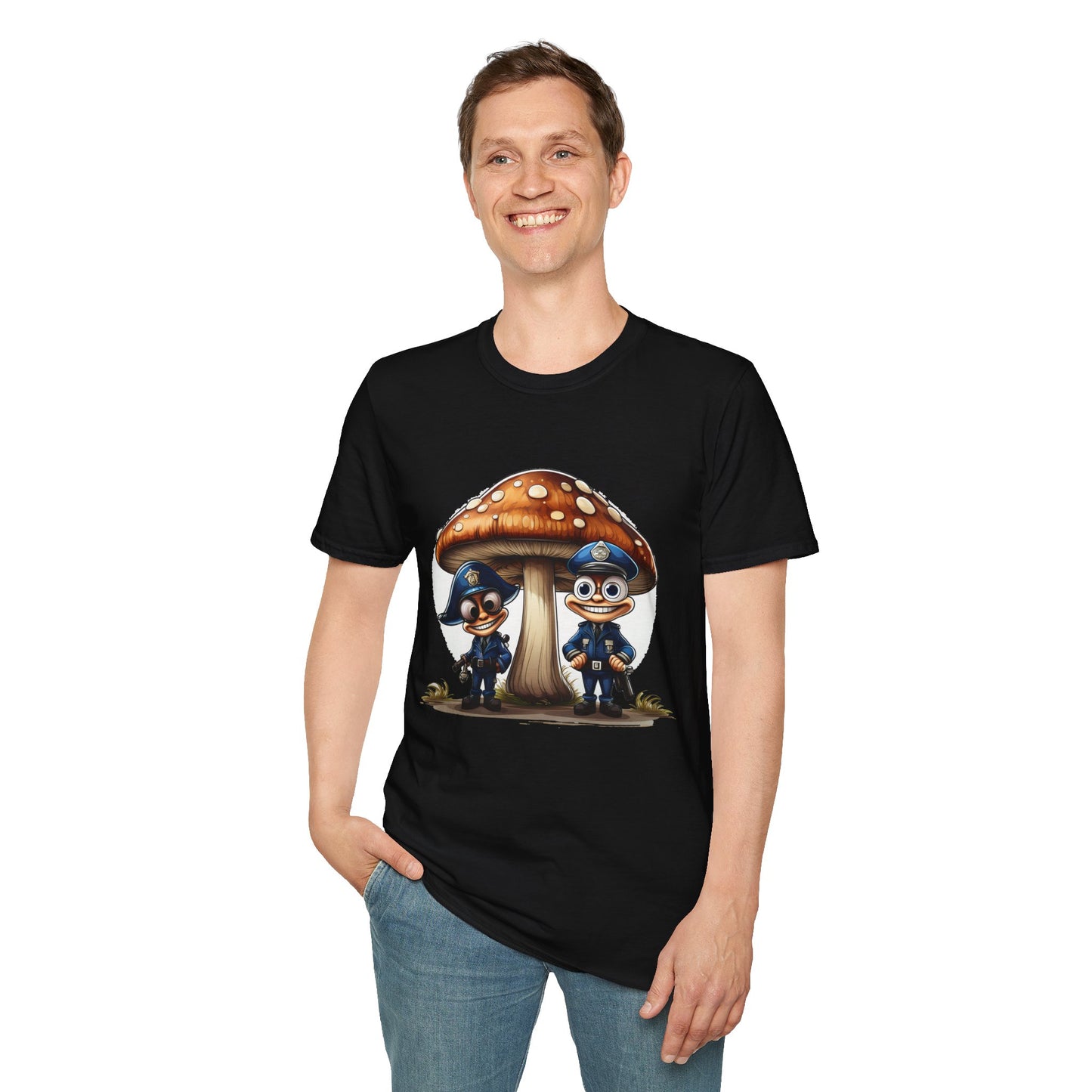 Mashroom Tee Shirt, Mashroom Shirt, Shirt with Funny Mashroom, Shirt with Fungus