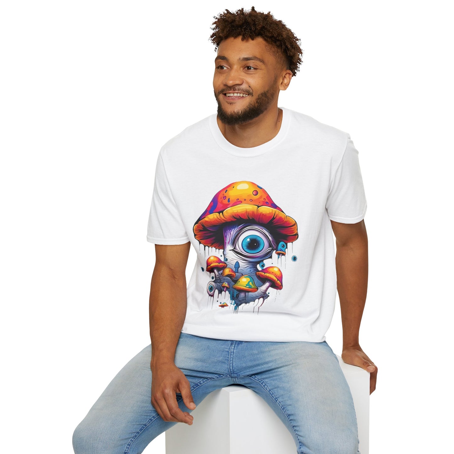 Mashroom Tee Shirt, Mashroom Shirt, Shirt with Funny Mashroom, Shirt with Fungus