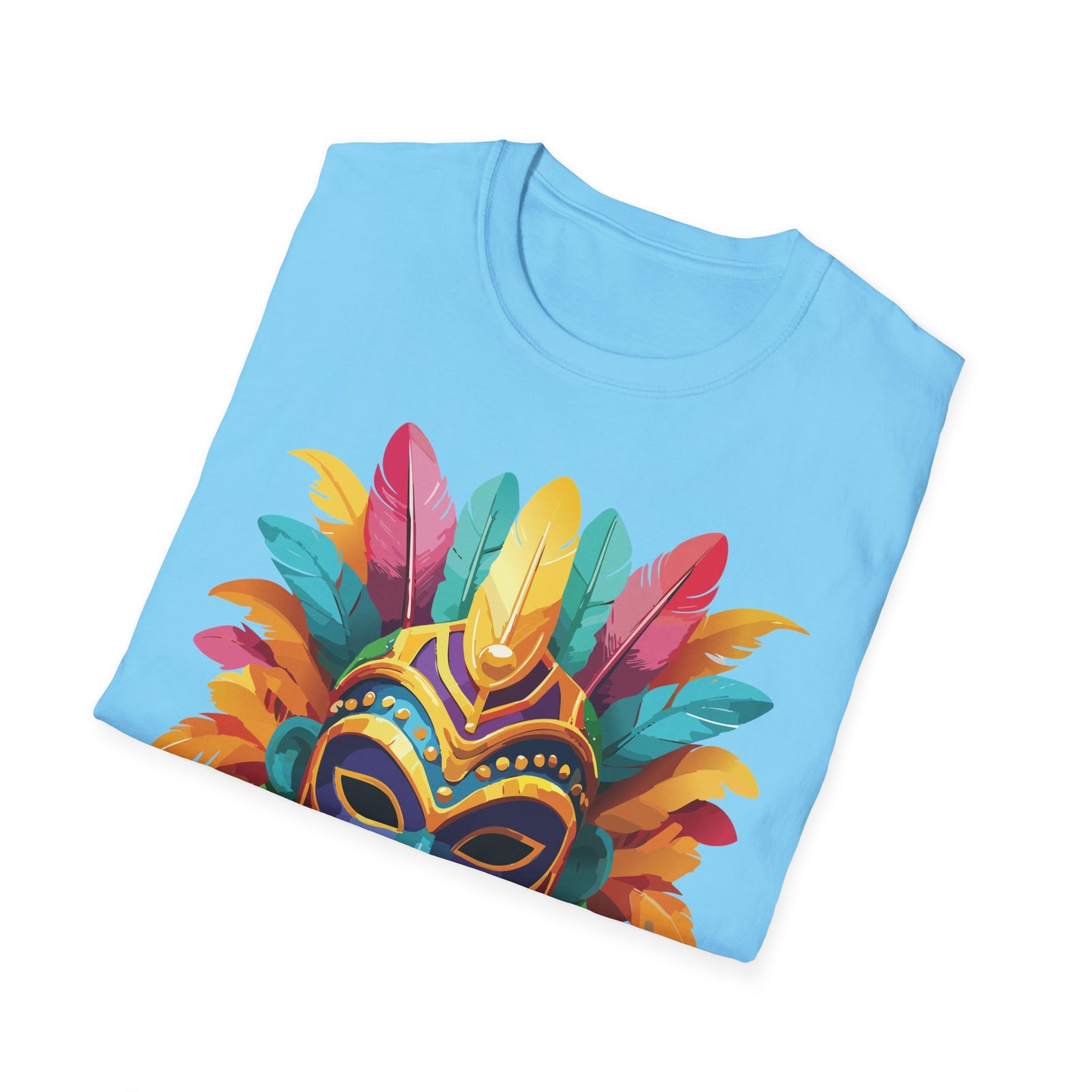 Mask Tee Shirt, Mask Shirt, Shirt with Mask, Masquerade Tees