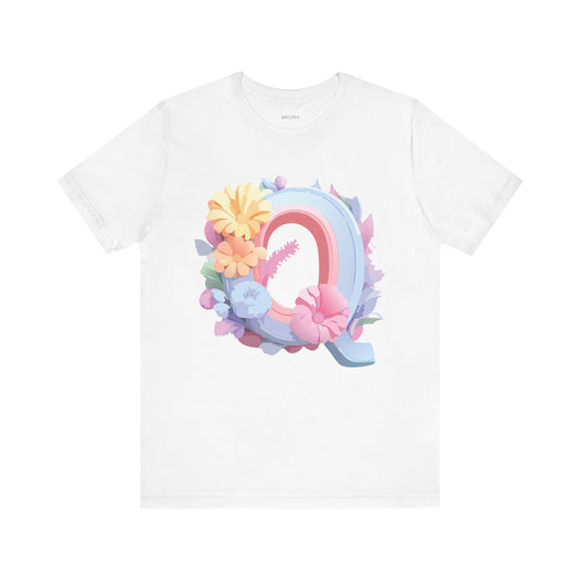 Letter Shirt, Letter Q Shirt