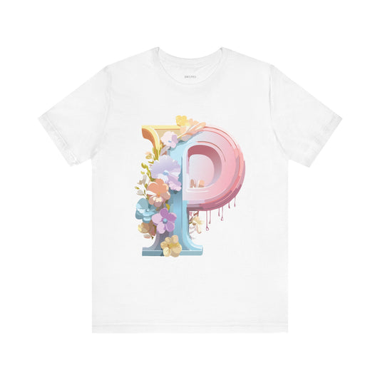 Letter Shirt, Letter P Shirt