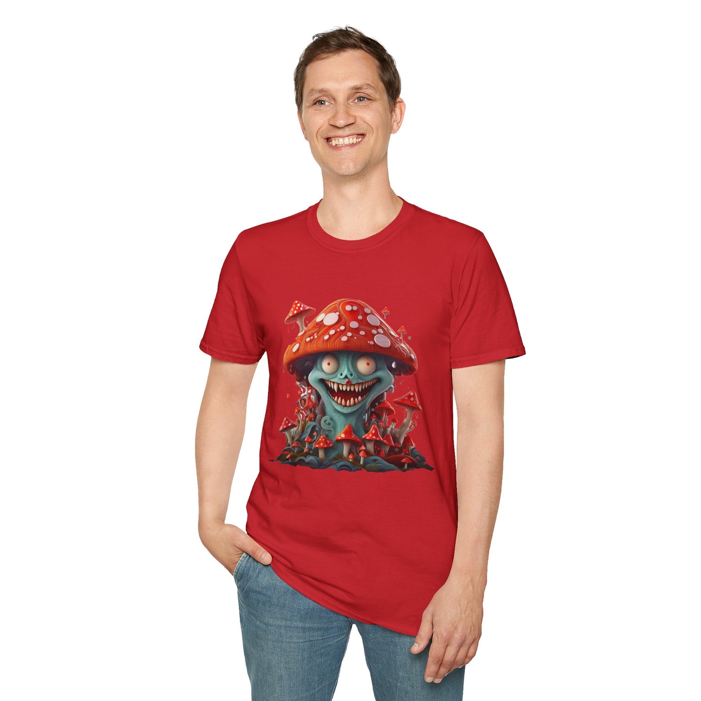 Mashroom Tee Shirt, Mashroom Shirt, Shirt with Funny Mashroom, Shirt with Fungus