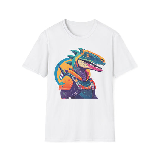 Unisex Alien Cosmos Shirt With Art Design Gildan Softstyle 64000 Short Sleeve Tee