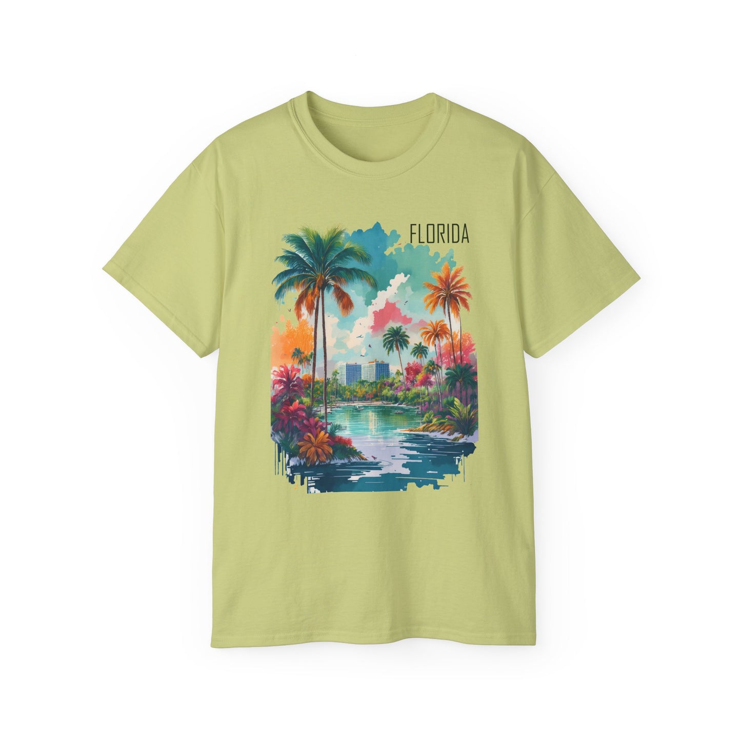 Florida Graphic Unisex Cotton T‑Shirt 2