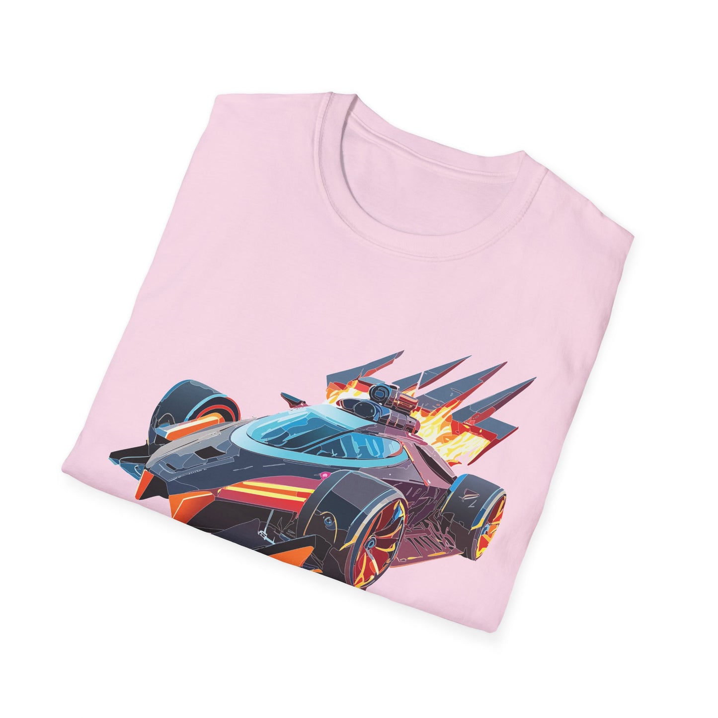 Car T Shirt Unisex Softstyle Cotton Tee With Cars Graphic Hot Wheels Design For Men Women