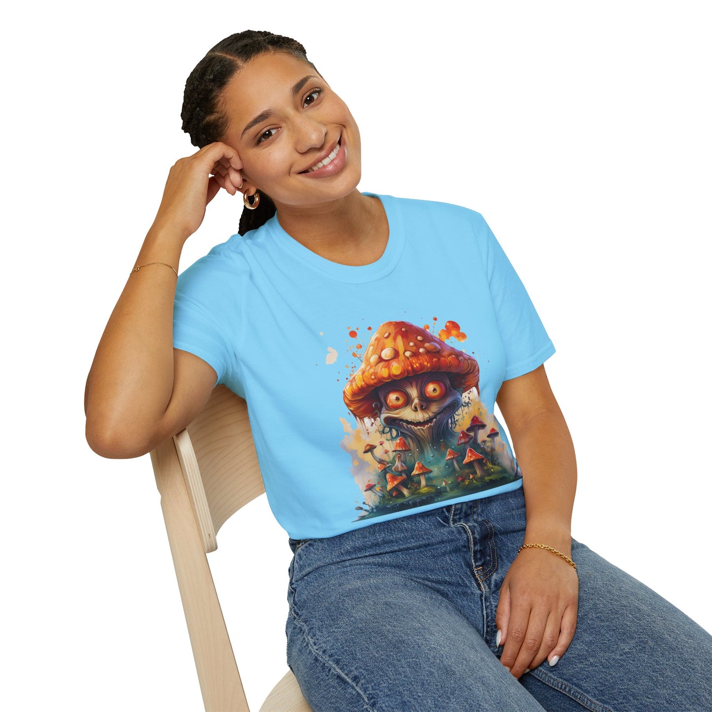 Mashroom Tee Shirt, Mashroom Shirt, Shirt with Funny Mashroom, Shirt with Fungus