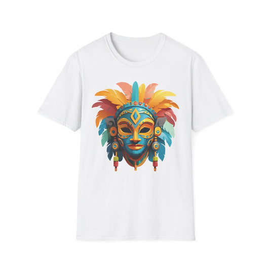 Mask Tee Shirt, Mask Shirt, Shirt with Mask, Masquerade Tees