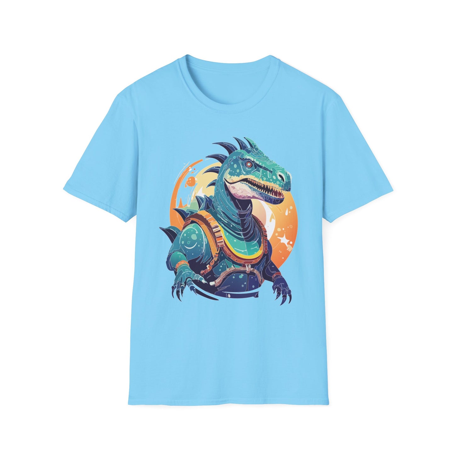 Alien T Shirt Cosmos Design Unisex Softstyle 64000 Graphic Artwork Tee With Aliens