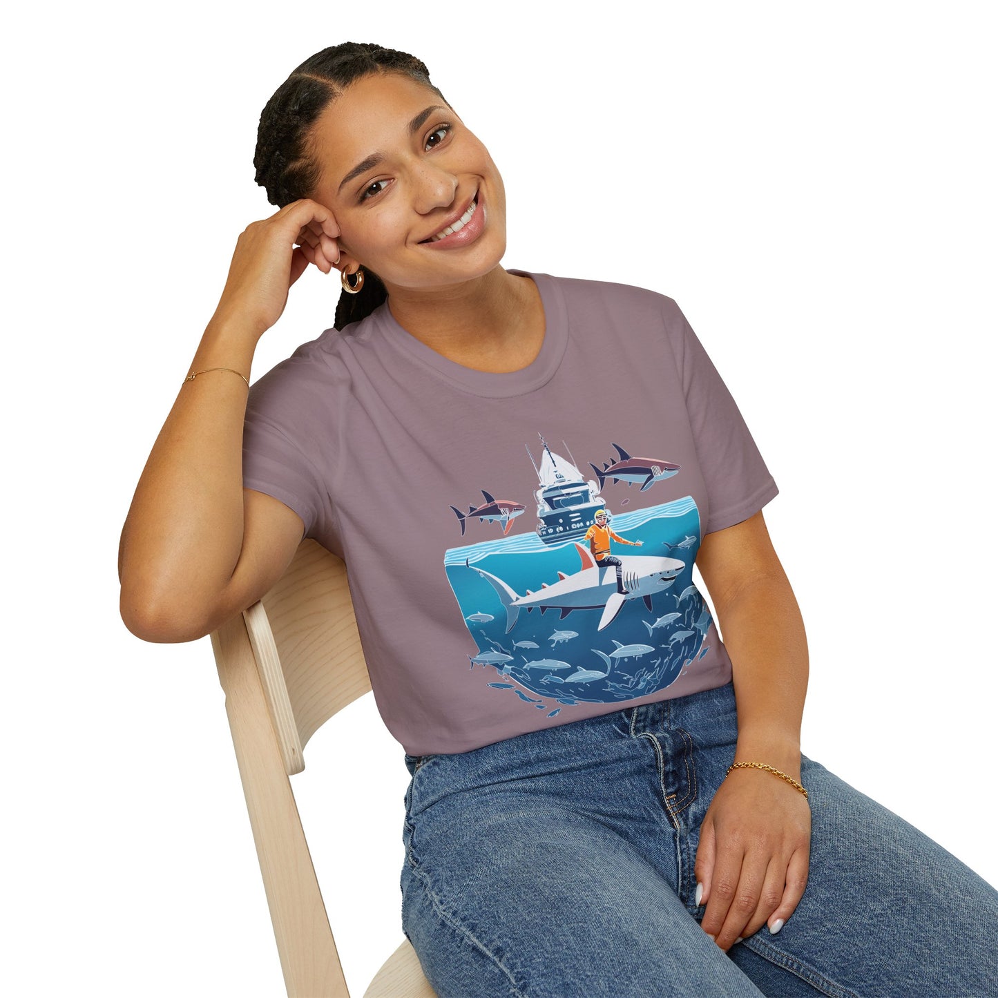 Ocean Tee Shirt, Ocean Shirt, Shirt with Ocean, U boat Tees, Shirt with U-Boat