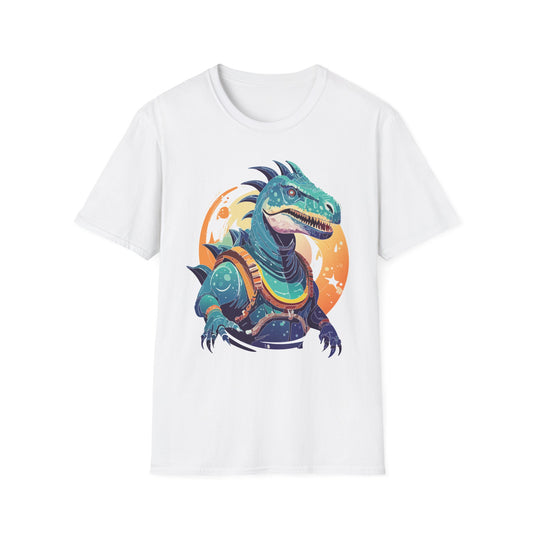 Alien T Shirt Cosmos Design Unisex Softstyle 64000 Graphic Artwork Tee With Aliens