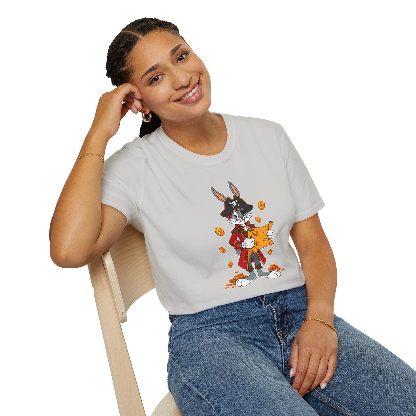Bugs Bunny Shirt, Bugs Bunny T Shirt, Shirt with Bugs Bunny, T Shirt with Cartoon, Cartoon on T Shirt, Animation Shirt