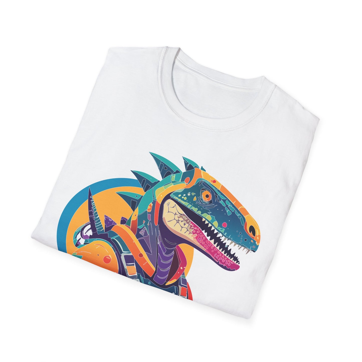 Unisex Alien Cosmos Shirt With Art Design Gildan Softstyle 64000 Short Sleeve Tee
