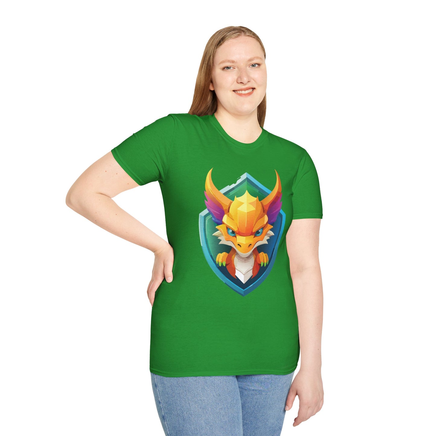 Dragon T Shirt, Dragon Shirt, Shirt with Animals, Animal Shirt